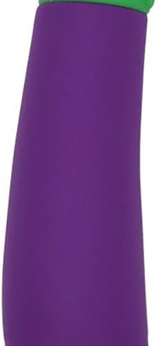 Female Masturbation Mini Sex Toy Vibrator Elastic Love Foreplay Eggplant Silicone Material