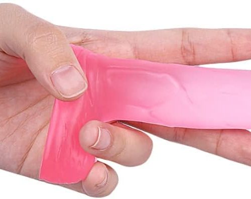 4 Inch Silicone Realistic Suction Mini Dildo,Beginner Anal Plug,Soft Dildo with Curved Shaft and Balls,Sex Toy Women Men Couples.Experience Multi-Purpose Mini Style (Pink)