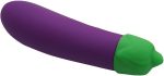 Female Masturbation Mini Sex Toy Vibrator Elastic Love Foreplay Eggplant Silicone Material - Image 2