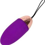 Vibrator, Adult Vibrating Egg, 10 Speed ​​Vibrator, G-Spot Masturbator, Vibrating Egg, Female Masturbation Sex Machine, Female Sex Toy (Purple)