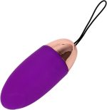 Vibrator, Adult Vibrating Egg, 10 Speed ​​Vibrator, G-Spot Masturbator, Vibrating Egg, Female Masturbation Sex Machine, Female Sex Toy (Purple)