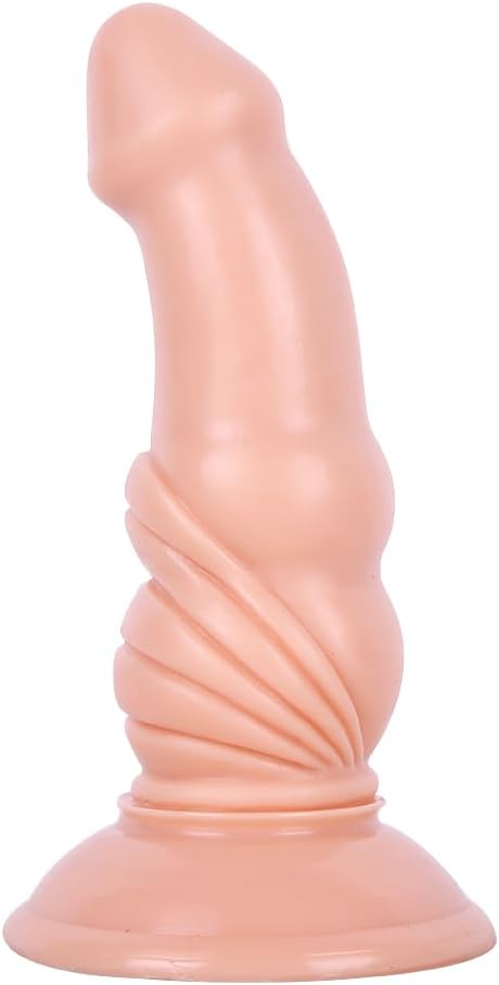 41Xs5AeMNqL._AC_SL1000_.jpg 5.5 Inches Realistic Dildo for Beginners, Anal Dildos Lifelike Fake Penis for Women/Men/Gay, Adult Sex Toys for G spot Stimulator Anal Plug Training Sets (Flesh) - Image 1