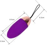 Vibrator, Adult Vibrating Egg, 10 Speed ​​Vibrator, G-Spot Masturbator Vibrating Egg Female Masturbator Sex Machine Female Sex Toy (Pink) - Image 2