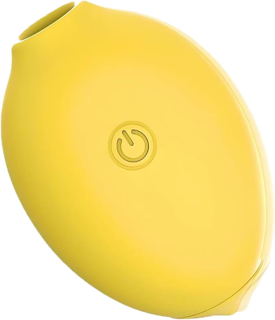 51hxifNDpkL._AC_SL1500_.jpg Lemon Sucking Vibrating Egg - 10 Modes Clitoral Sucking and Vibration, Female-Specific, Rechargeable Waterproof C-Spot Clitoral Stimulator, Silent Design, Cute Lemon Sex Toy - Image 1
