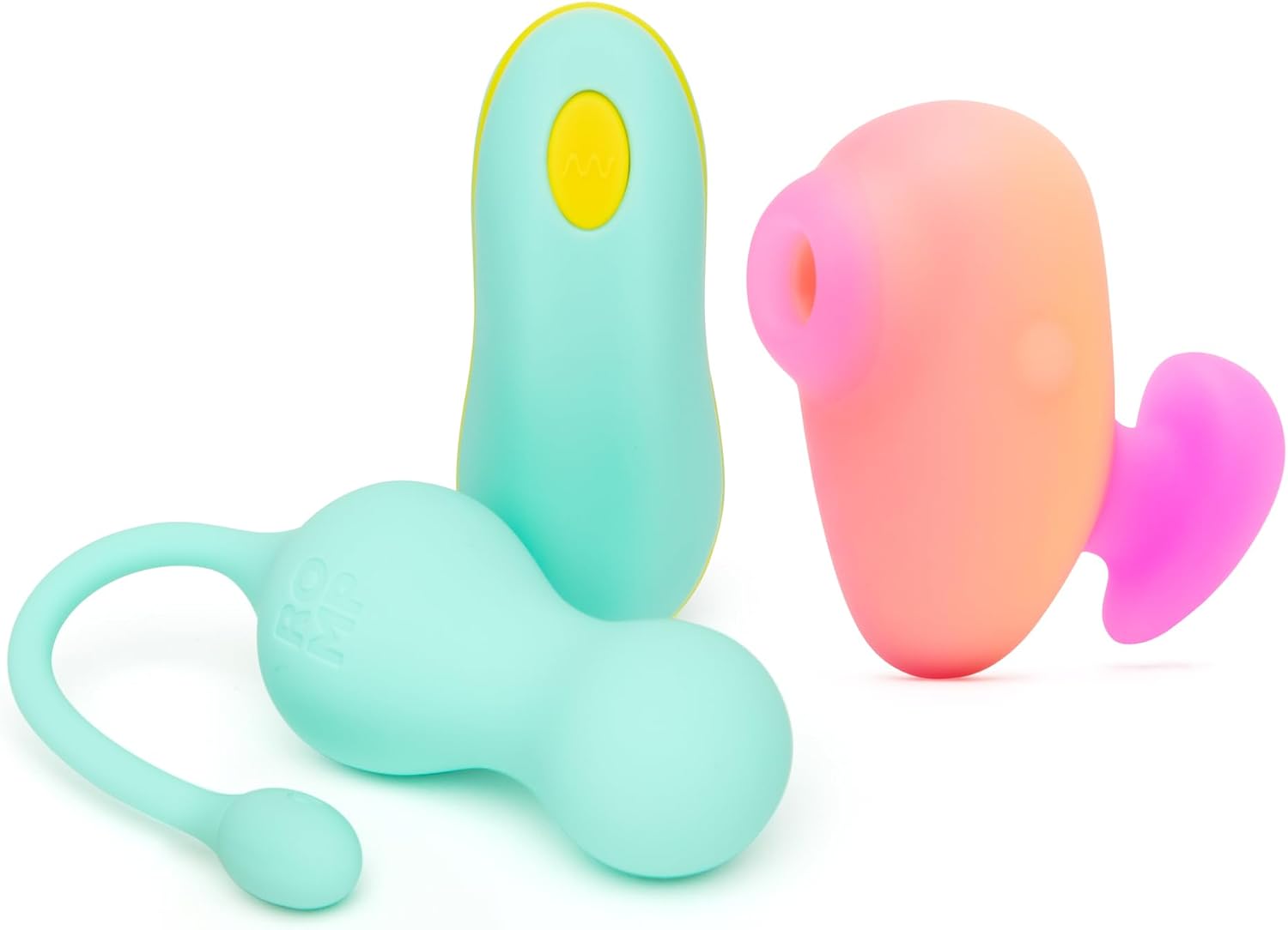 51plJeT7l7L._AC_SL1500_.jpg Travel Pleasure Air Clitoral Stimulator and Cello Vibrating Egg - Couple Sex Toy Set - Image 1