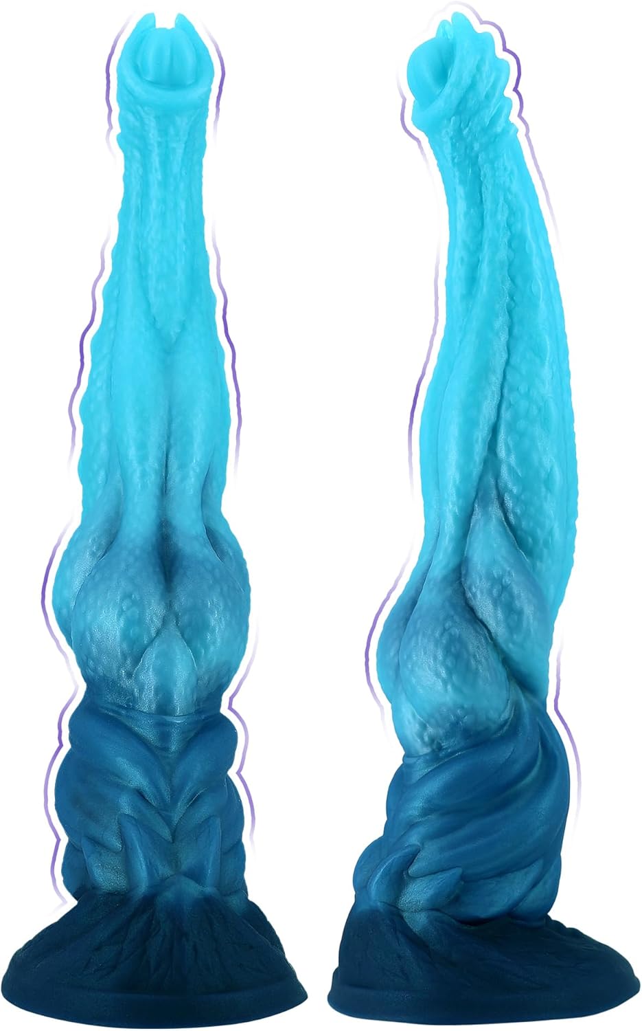 71DIObupX4L._AC_SL1500_.jpg Horse Dildo 13.4'' Super Long Monster Dildo Sex Toy with Knot and Suction Cup, Giant Fantasy Silicone Dragon Dildos Anal Plug Sex Toys for Women and Men - Image 1
