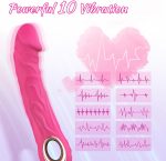 2026 New Rabbit Ears Pleasure Toy Automatic Control Adult Toy for Women 8.6 Inch Realistic Silicone Dick with Strong Suction Cup for Hands-Free Play - Soft Sensory Accessories Portable Gifts - Image 2