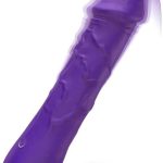 Electric Adult Toy Women Realistic Silicone Rod Push Stimulation with Cup Suitable for Thumb Grip Push Type