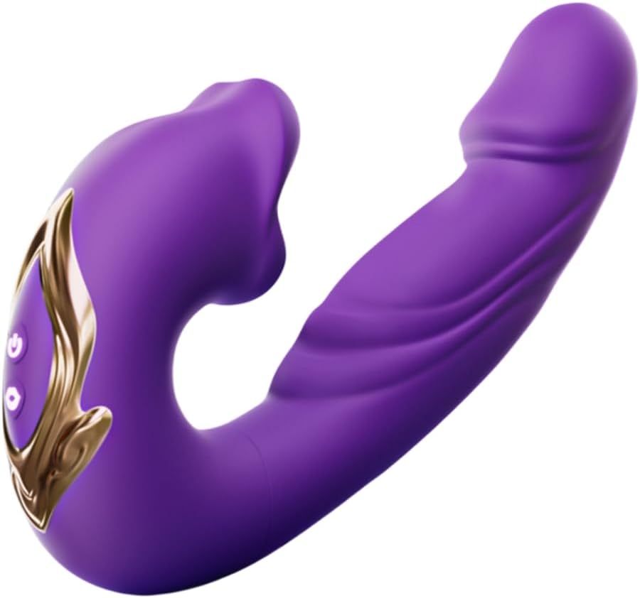 51DdXzwqvnL._AC_SL1000_.jpg Adult Tools for Women Today 10 High Frequency Modes Thrusting Sensory Toys Womens Toys Thrusting Stimulation Tool Travel Essentials (Purple) - Image 1
