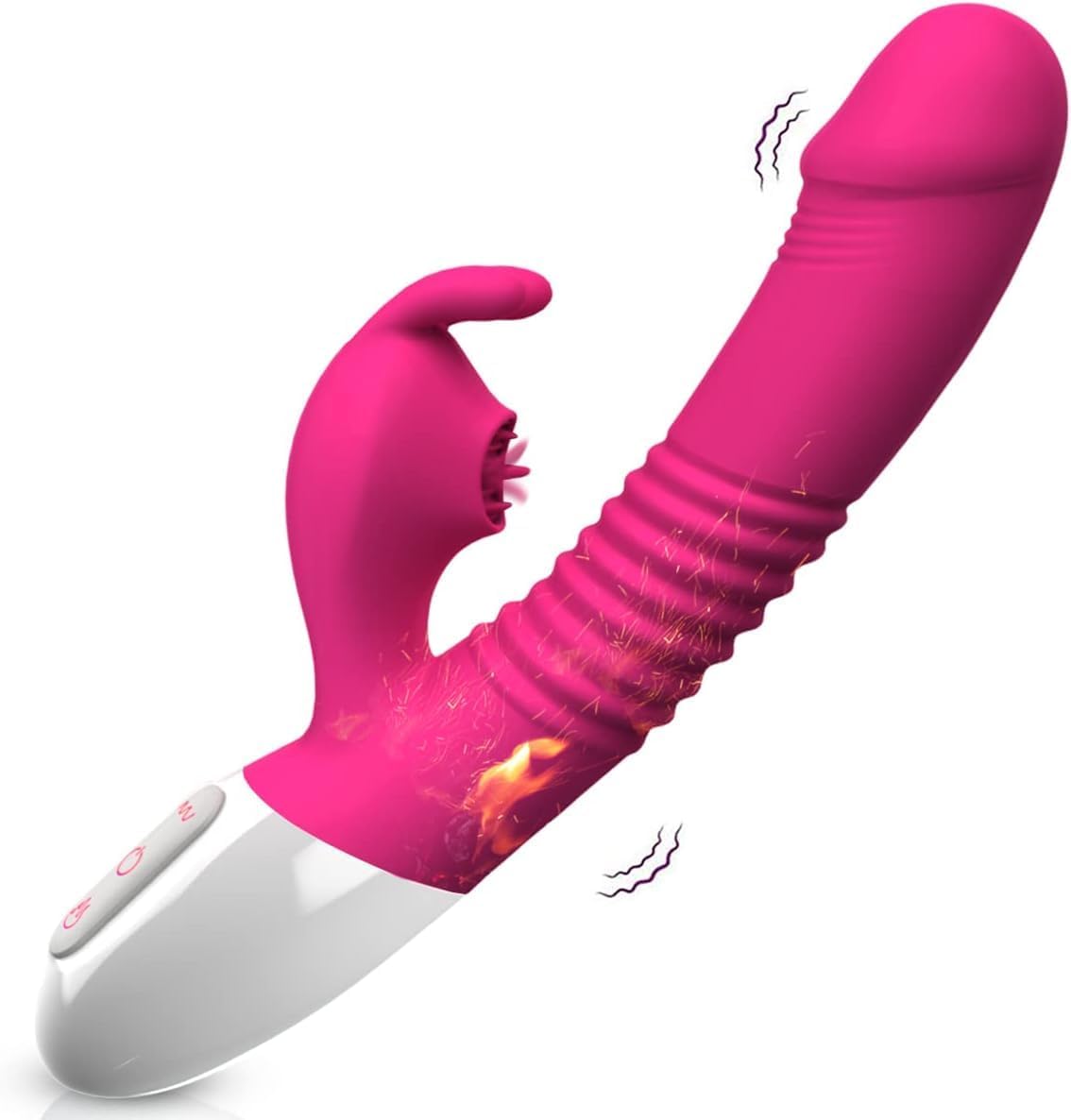 51SH-Eu7FdL._AC_SL1186_.jpg Powerful Rabbit Ears Toy Set Adult Tools for Women Machine Tool Portable Gifts Fun Women Toys Most Pleasure Machine Woman Cheap Men Soft Pleasure Toy Set - Image 1