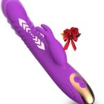 Purple Adult Toys Tools for Women Big Pleasure Adult Toys Powerful 8 Modes Waterproof Electric Rabbit Ears Pleasure Toy Set Games for Men and Women
