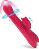 Waterproof automatic electric adult toy machine tool handheld rabbit ear fun toy set, 8 powerful modes, thrust and play for boys and girls.