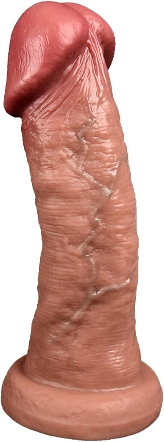 61CKxr-1izL._AC_SL1500_.jpg 10.23" Silicone Realistic Dildo with Large Rounded Glans, Huge Thick Dildos Anal Plug with Strong Suction Cup, Butt Plugs Sex Toys for Men Women Clitoral Vaginal and Anal Stimulation(M) - Image 1