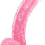 9.25 Inch Realistic Dildo Adult Sex Toys for Women Men, Lifelike G Spot Clitoral Black Huge Dildo with Strong Suction Cup for Hands-Free Play, Flexible  Anal Toys for Lesbian Strap-on G-Spot Dildos